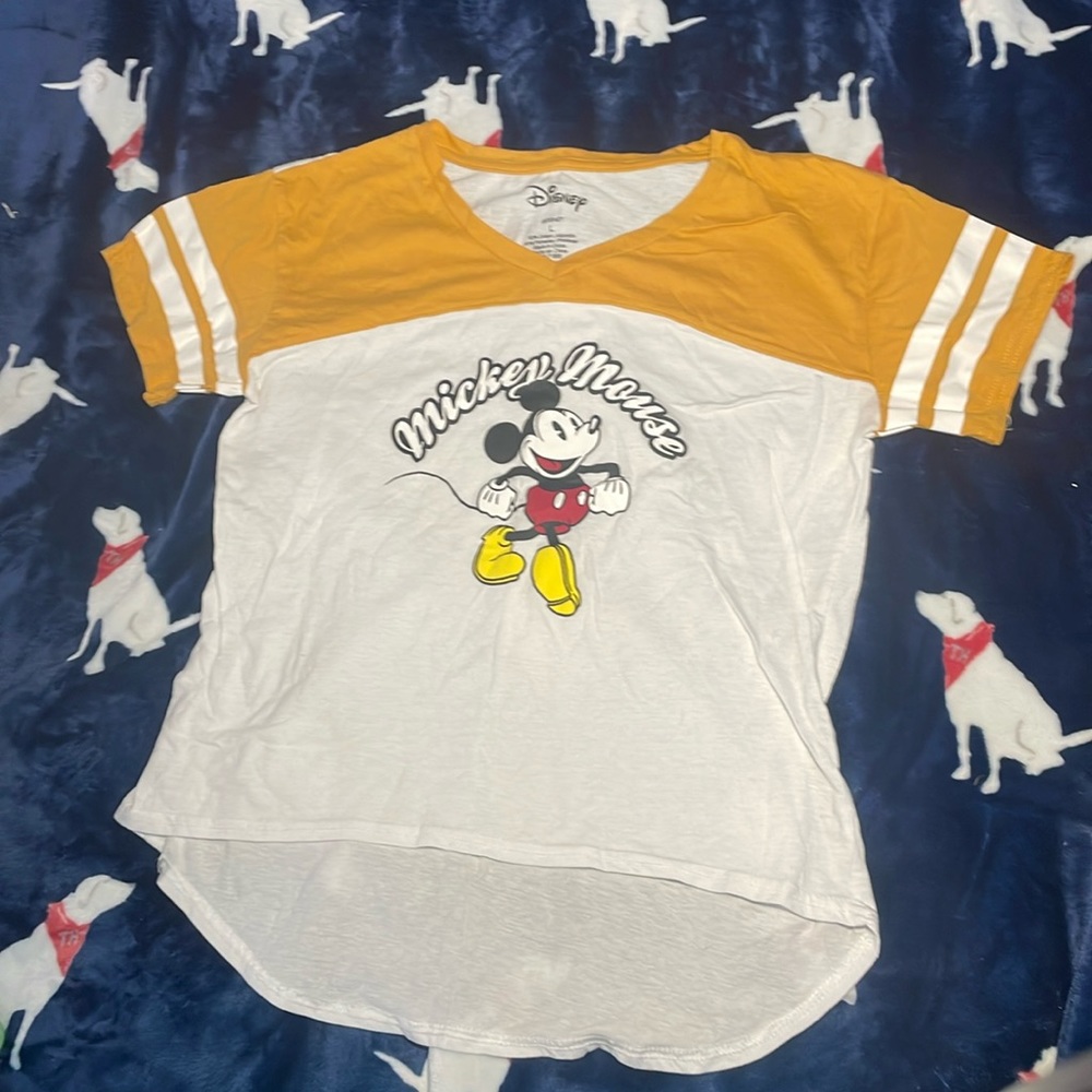 Mickey Mouse baseball t-shirt